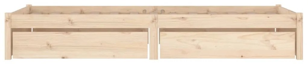 ágykeret fiókokkal 90 x 200 cm