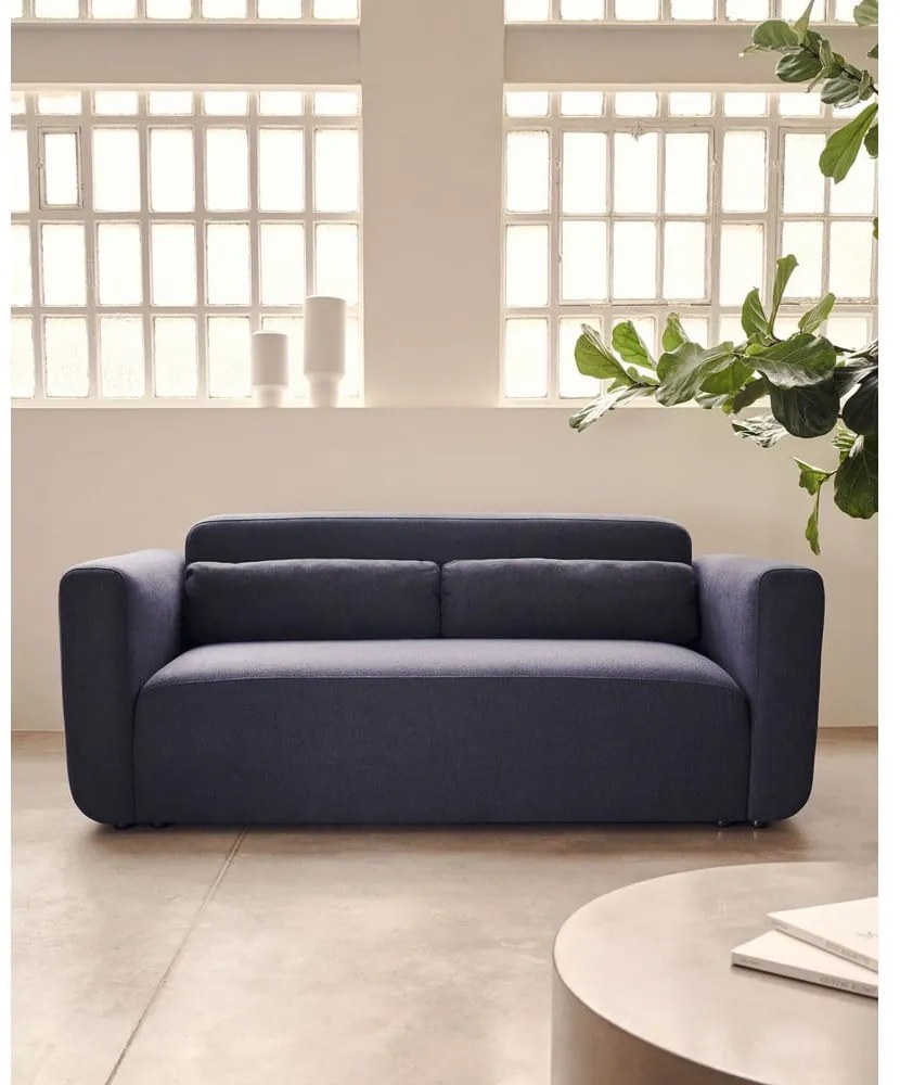 Sötétkék kanapé 188 cm Neom – Kave Home