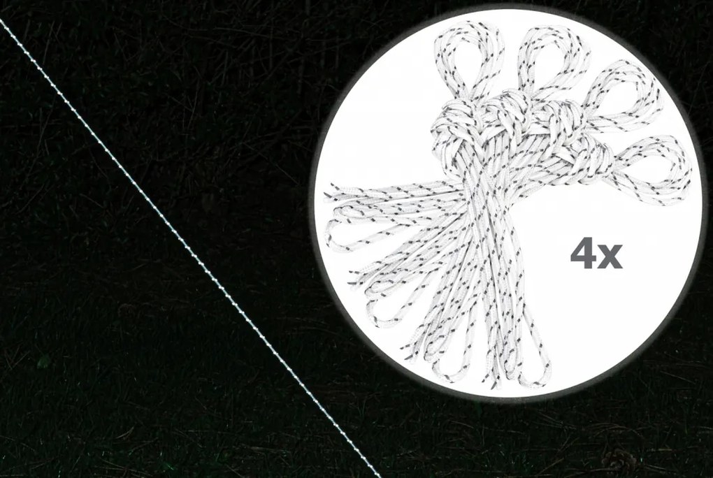 INSTENT PRO Kerti pavilon 3 x 3 m fekete + 2 oldalfal