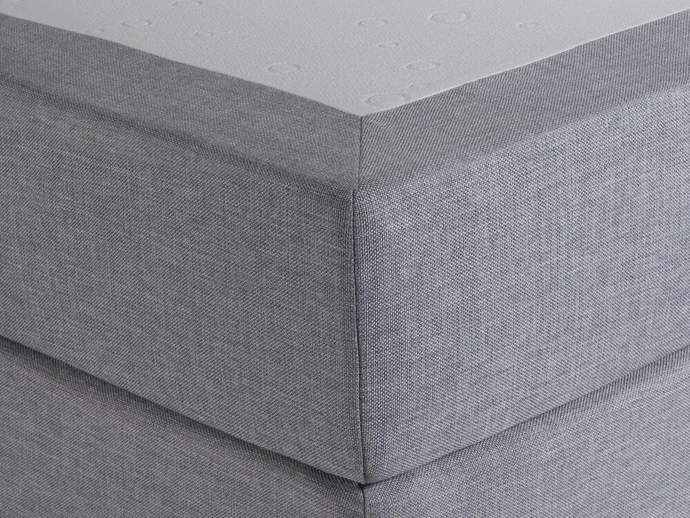 Franciaágy Boxspring 180 cm PREMIER (matracokkal) (világosszürke). 1007441