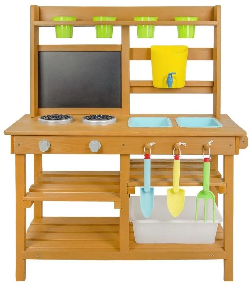 2Kids Toys - Fából készült kerti konyha