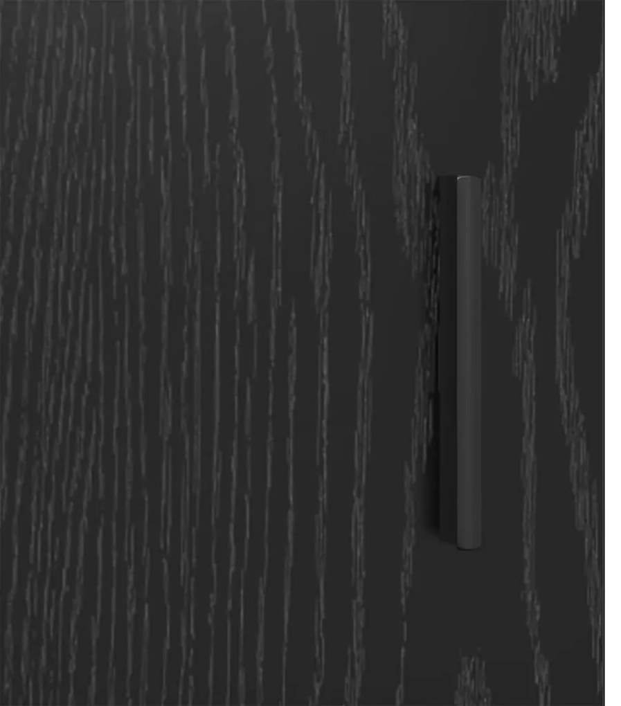 Fürdőszoba bútor szett 3 pcs Musta tammi 60 x 33 x 60 cm