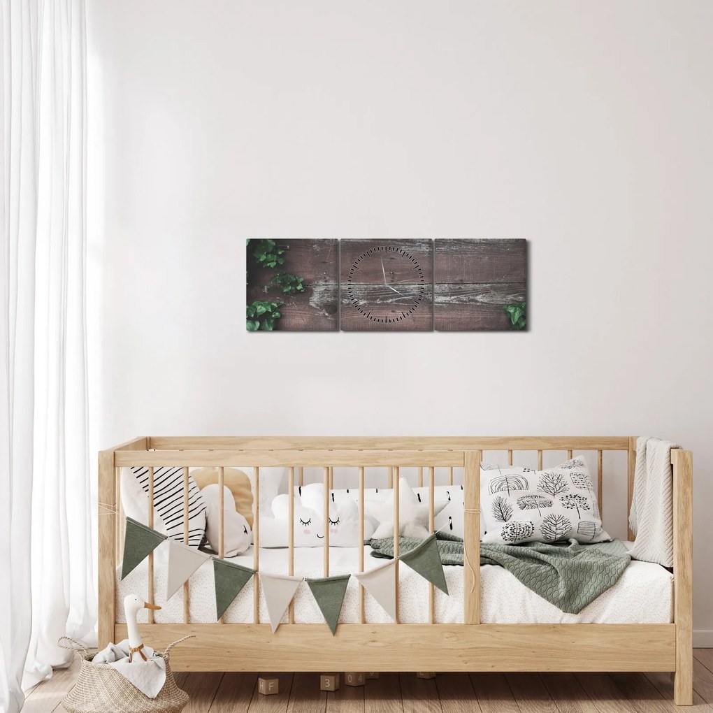 Kép - Borostyán (órával) (90x30 cm)