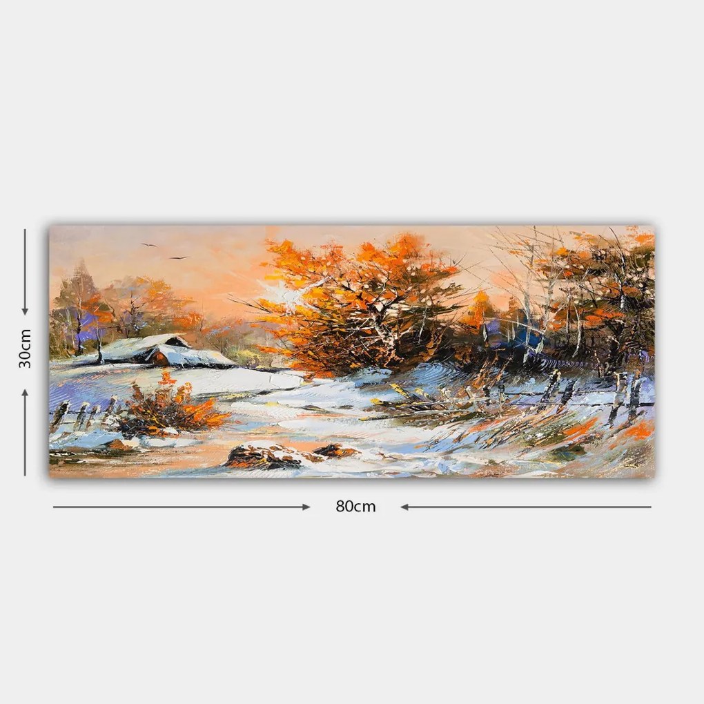 Vászonkép, 30×80 cm – TR483TNS1728