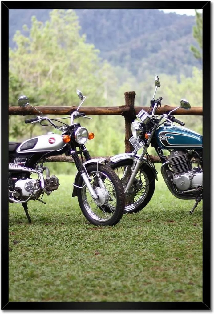 Poszterek keretben 40x60 Klasszikus motorkerékpár Motor