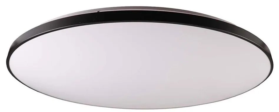 Polux LED mennyezeti lámpa KERN LED/80W/230V, 80 cm átmérő, fekete + DO 331915
