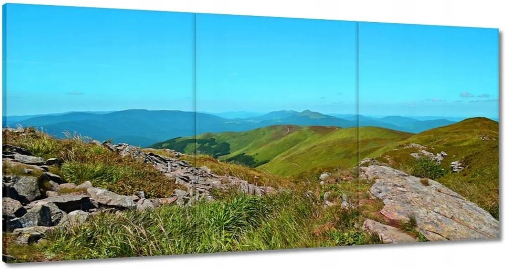 Vászonkép 60x30 Bieszczady