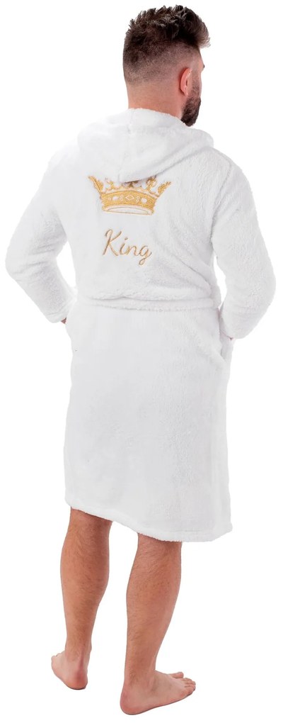 Fürdőköpeny King fehér S/M