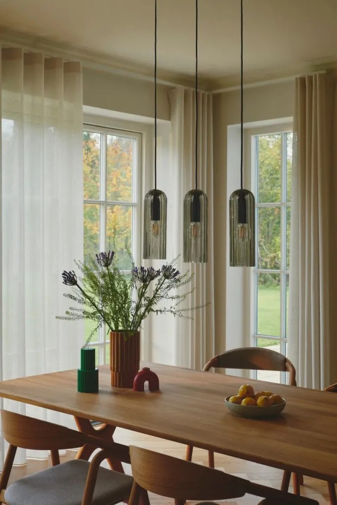 NORDLUX 2412533047 MIELLA Többágú Függesztett Lámpa Füstös E27 IP20