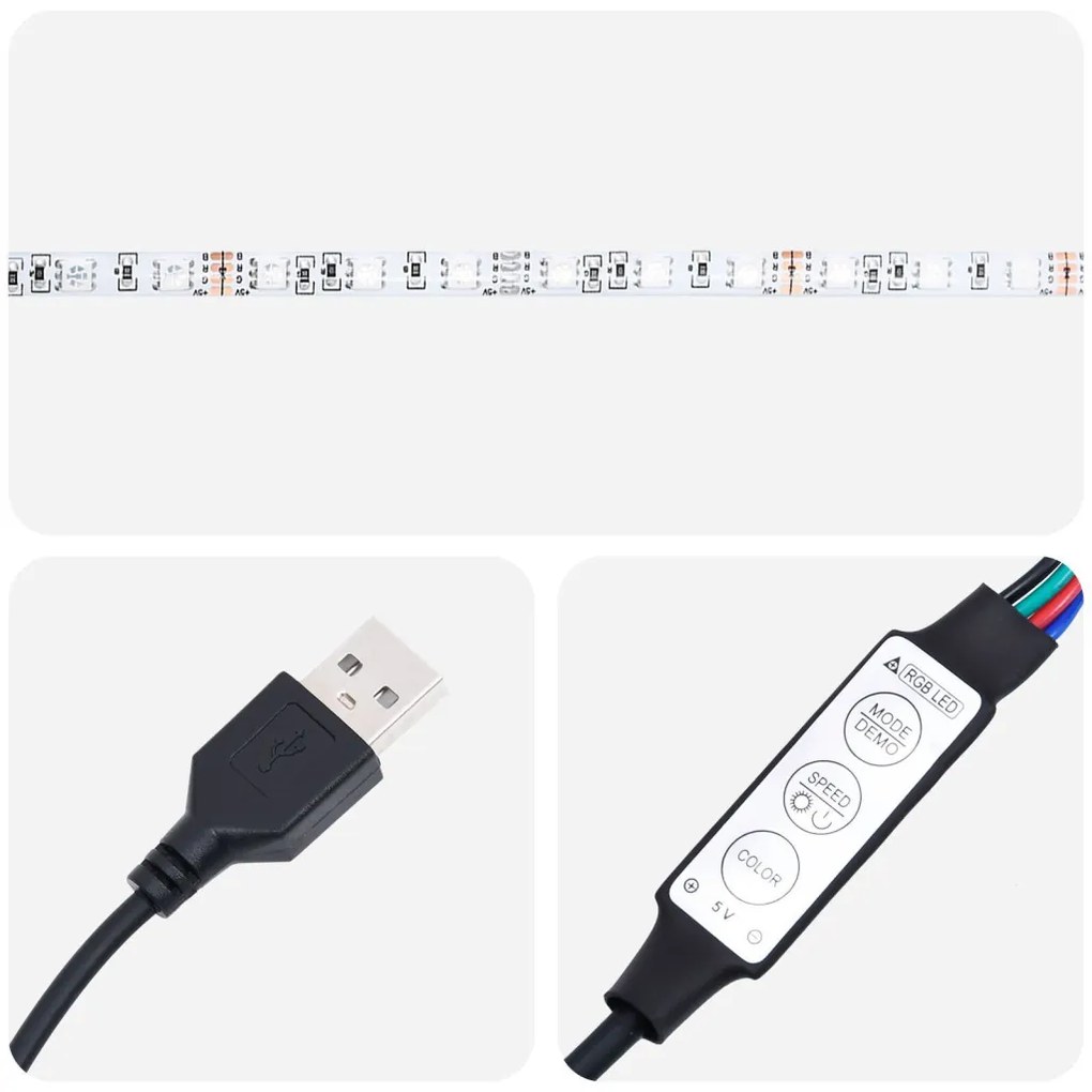 LED-es oldalszekrény Sonoma tölgy színben - 71 x 34,5 x 75 cm - Mérnökelt fából készült