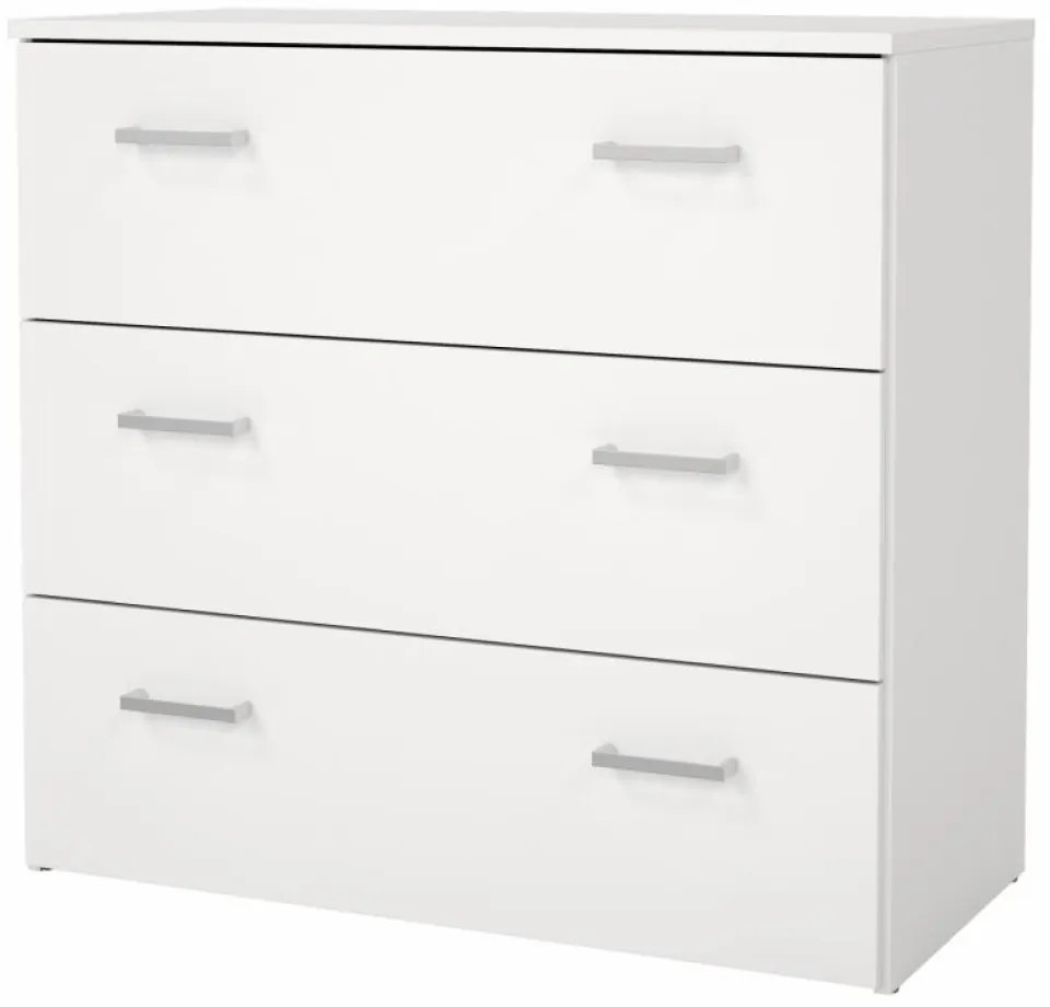 GARBO 3 komód, fehér