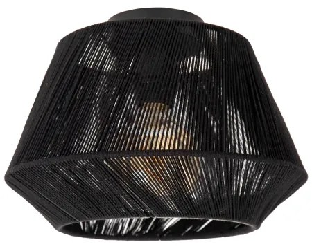 Lucide 10121/30/30 - Mennyezeti lámpa JESSICA 1xE27/60W/230V fekete