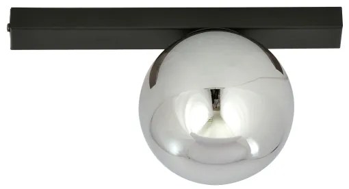 Mennyezeti lámpa FIT 1xE14/10W/230V fekete/szürke