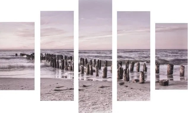 Vászonkép tengerpart tenger 5 részes 150x100 OZ41-837