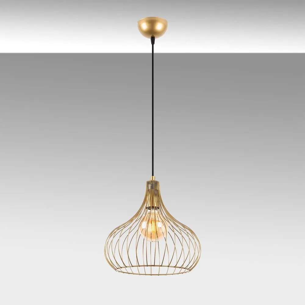 Függőlámpa fém búrával ø 22 cm Teldemia – Opviq lights