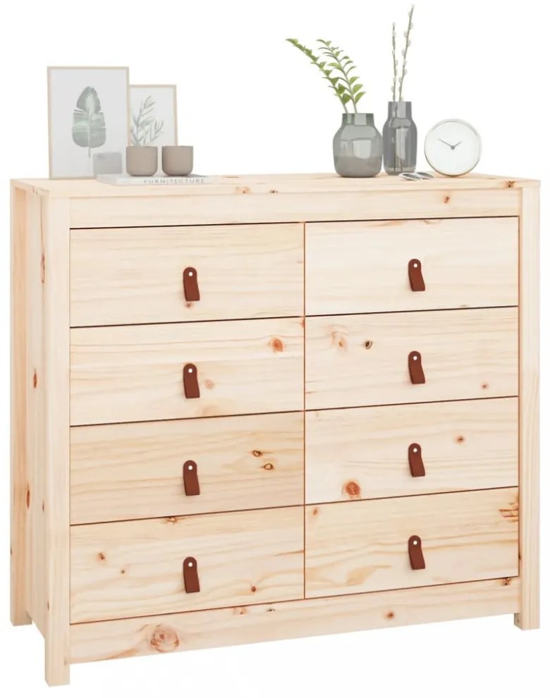 tömör fenyőfa kisszekrény 100 x 40 x 90 cm
