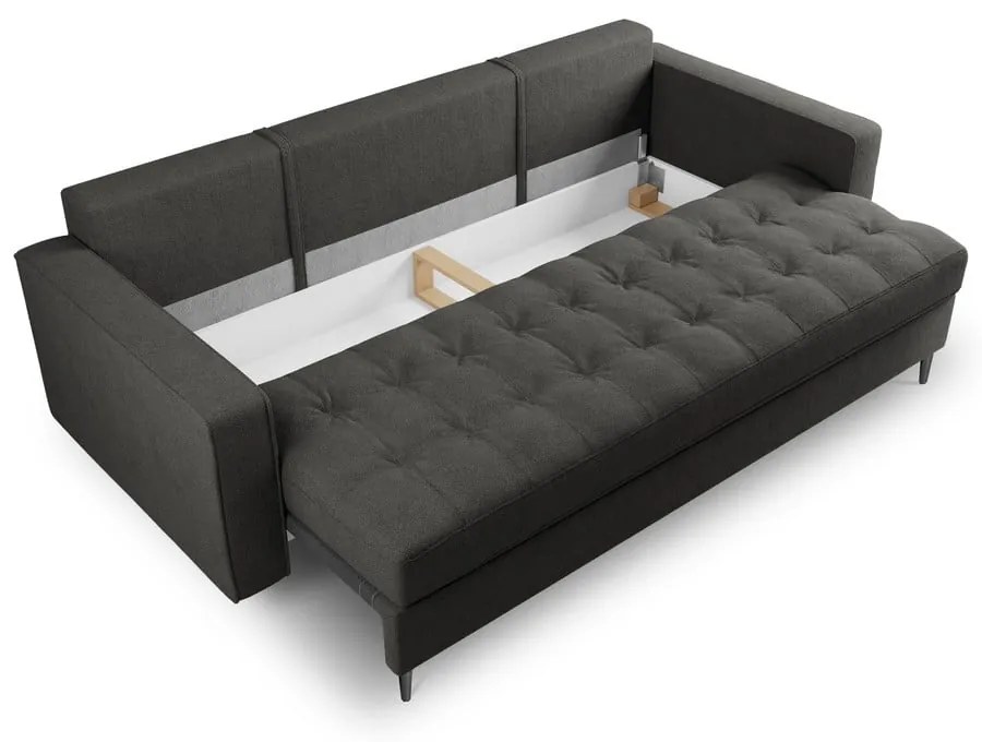 Santo sötétszürke kinyitható kanapé - Milo Casa