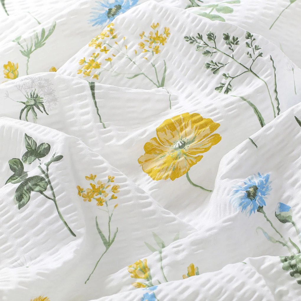 Goldea krepp párnahuzat - magyar rét 45 x 45 cm