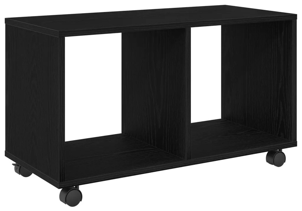 Görgős Asztal Fekete Tölgy 72x33x42,5 cm Mérnöki Fa