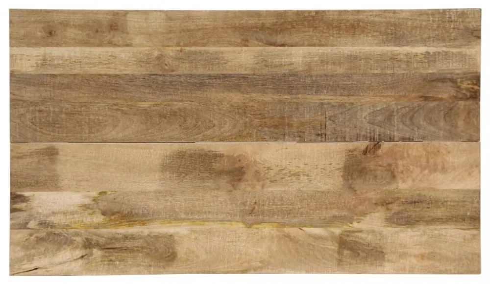 tömör mangófa étkezőasztal 140 x 80 x 76 cm