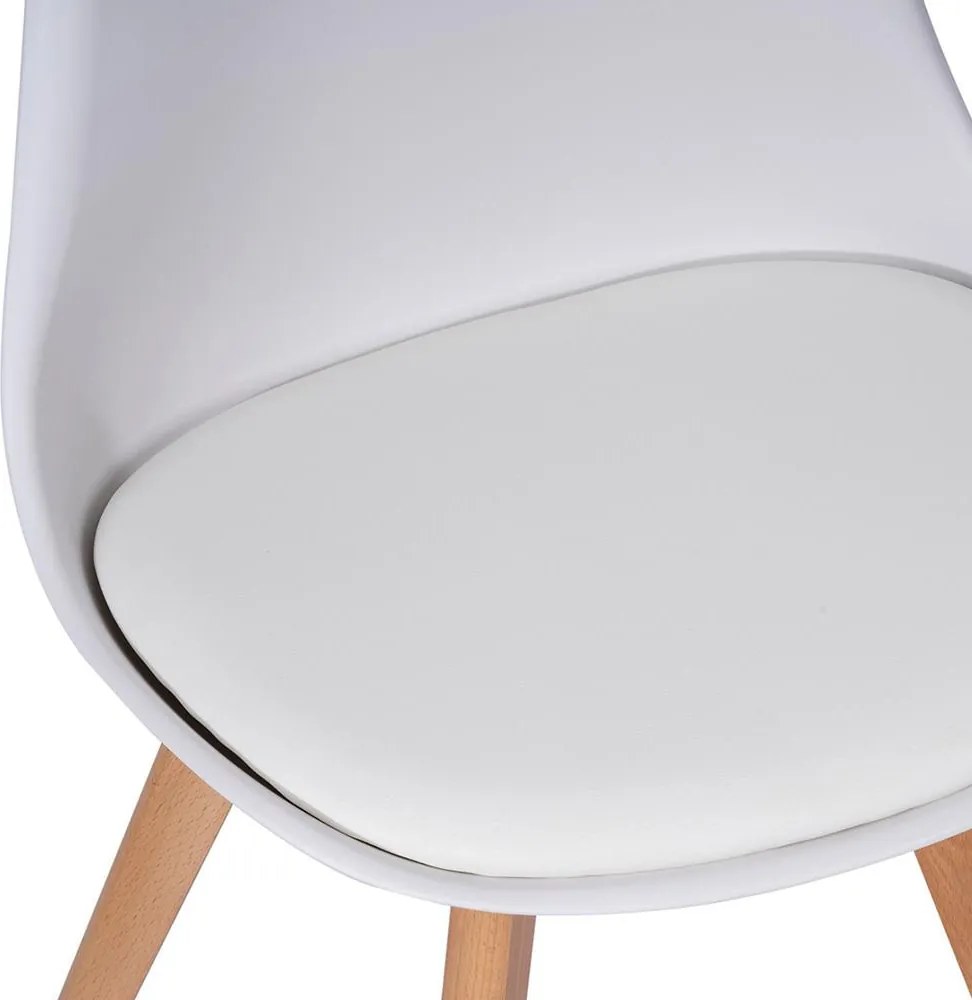 AVENBERG SKANDI 4db Étkezőszék - szett, fehér