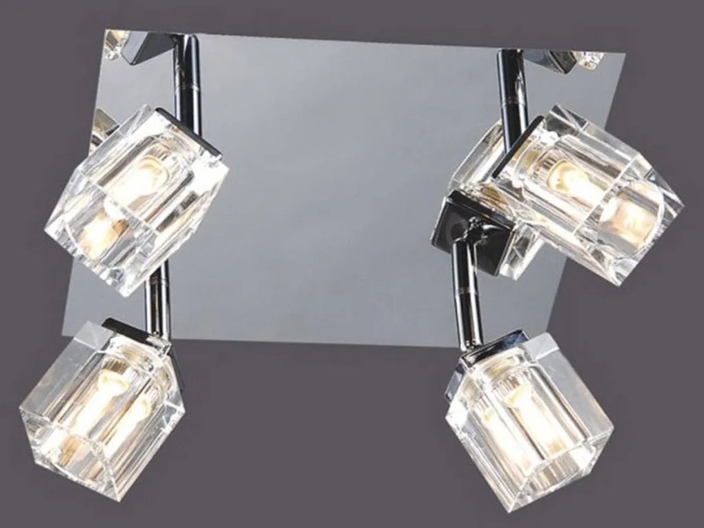 Italux Crt CRT-4SQ Spotlámpa 4x40W/G9 IP20
