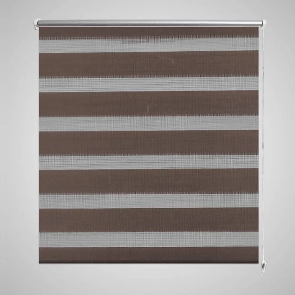Zebra roló 50 x 100 cm Kávészínű