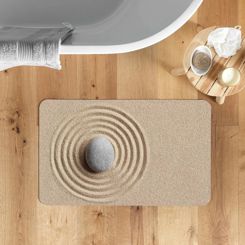 Világosbarna fürdőszobai kilépő 50x120 cm Serena – douceur d'intérieur