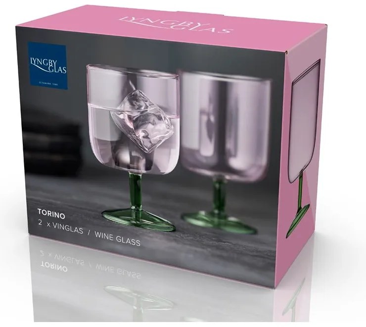 Borospohár szett 2 db-os 300 ml Torino – Lyngby Glas
