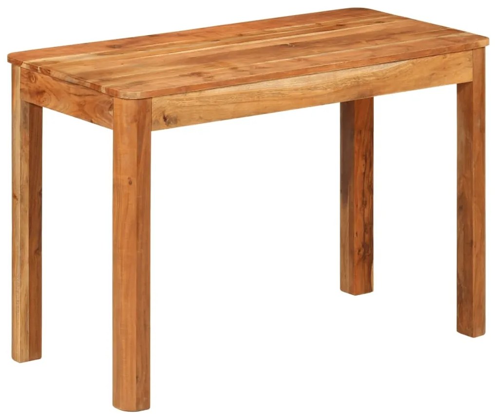 tömör akácfa étkezőasztal 110 x 55 x 76 cm