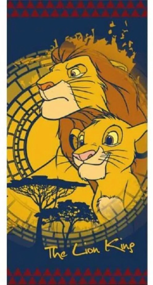 Disney Az Oroszlánkirály Legacy fürdőlepedő, strand törölköző 70x140cm (Fast Dry)