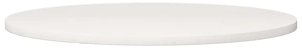 fehér tömör fenyőfa kerek asztallap Ø80 x 3 cm