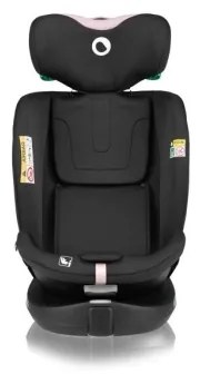 Lionelo NAVY i-Size 40-150 cm autósülés alapozattal, fekete/rózsaszín