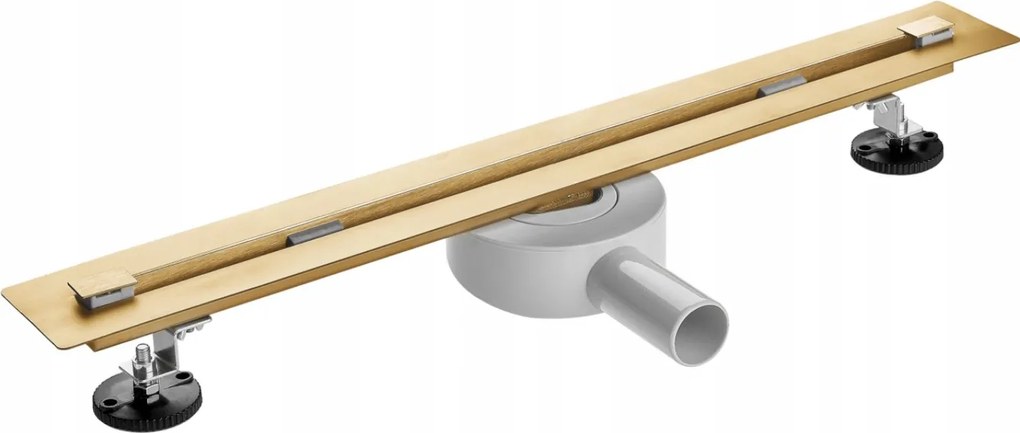 Slim Lineáris lefolyó 90 cm Arany