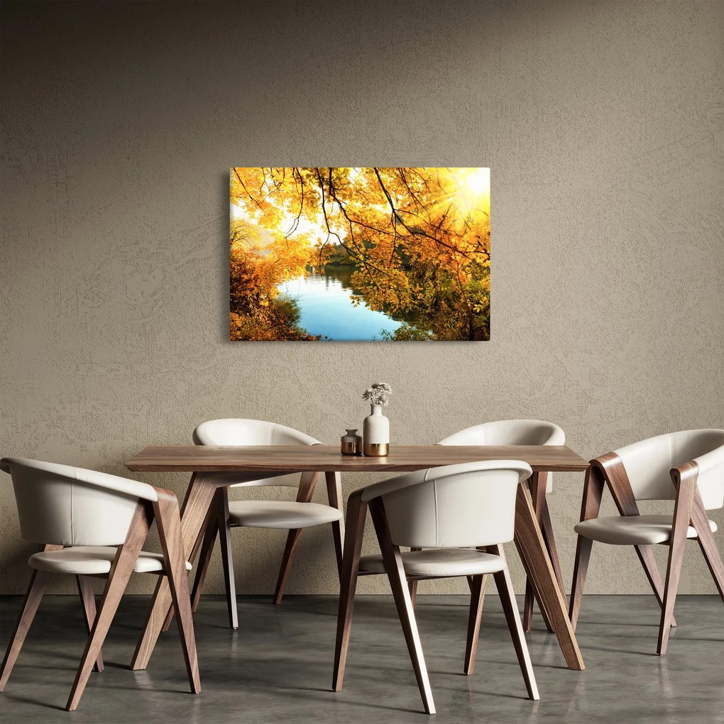 Kép - Őszi fa (90x60 cm)