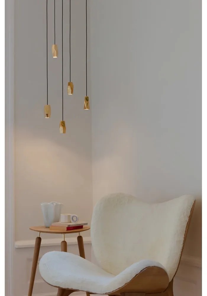 Aranyszínű lámpabúra ø 4 cm Brighter Days Quadra – UMAGE