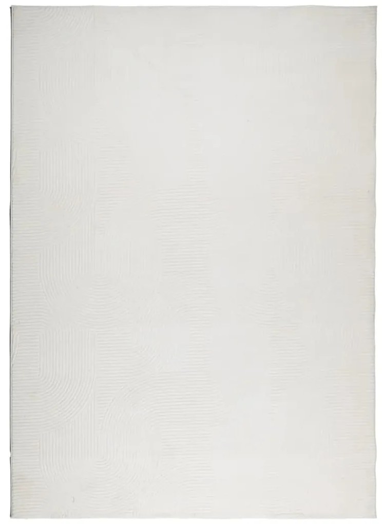 IZA krémszínű rövid szálú skandináv stílusú szőnyeg 200x280 cm