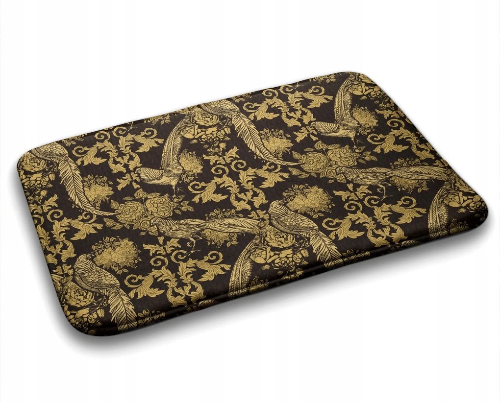 Divatos fürdőszoba szőnyeg Madarak Absztrakt 90x60 cm