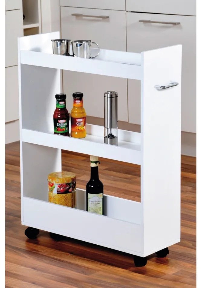 Kesper 24852 Szögletes polc, fehér, 78 x 22 x 60cm
