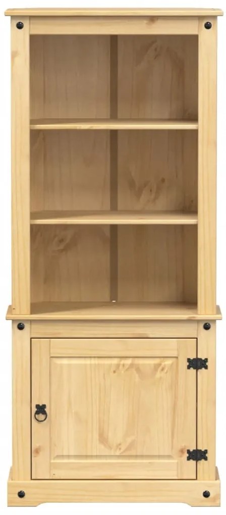 Corona tömör fenyőfa magasszekrény 74 x 38 x 170 cm
