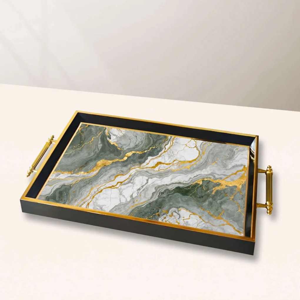 Üveg tálca, 38×24 cm – TPA10015