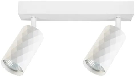 Brilagi - Irányítható spotlámpa SELE DIAMANT 2xGU10/30W/230V fehér
