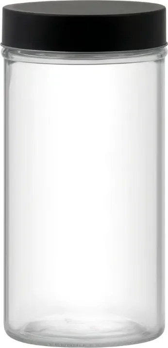 Tároló Tégely Kerek Milos 1,3 L Fekete Domotti