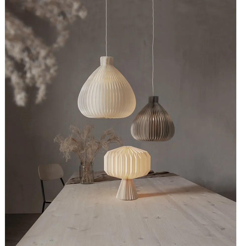 Krémszínű lámpabúra ø 38 cm Honeycomb – Star Trading