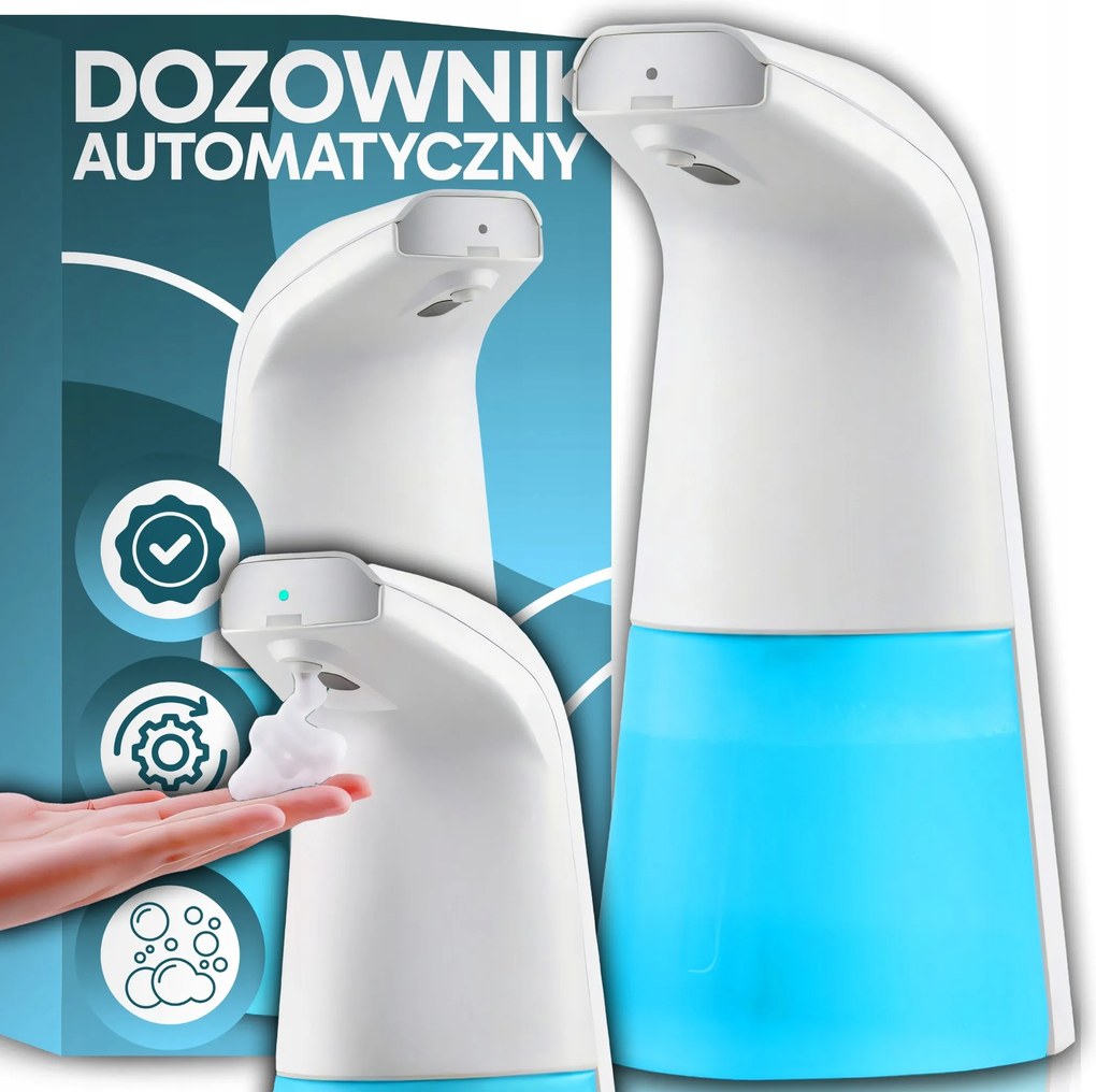 Habszappan Adagoló Automata Érintésmentes Érzékelővel 400ML
