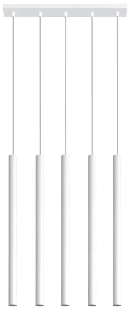 SOLLUX SL-0468 PASTELO Hengeres Függesztett Lámpa Fehér G9 IP20