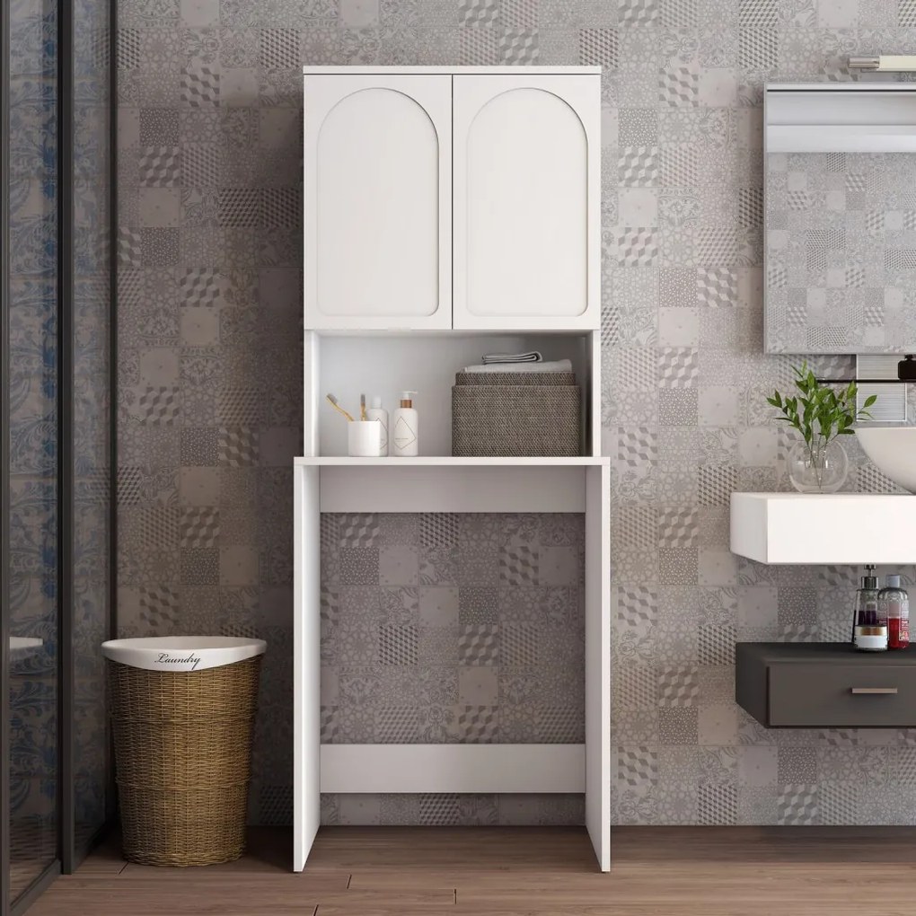 Lyon fürdőszobaszekrény, fehér, 70 cm – TR845HCT4403
