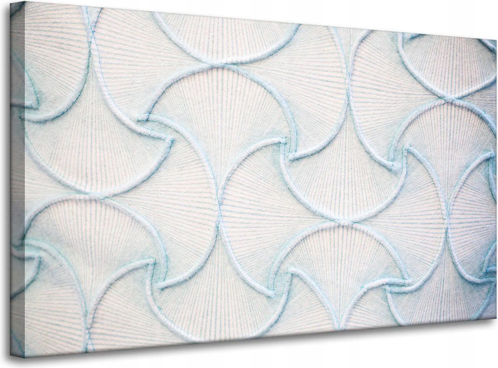 Vászonkép Absztrakt Hímzés Szerkezet 100x60