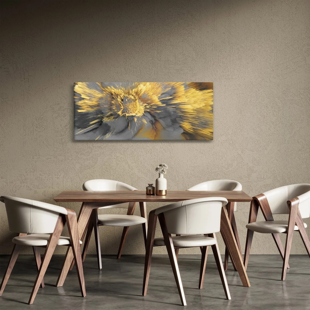 Kép - Arany expanzió (120x50 cm)