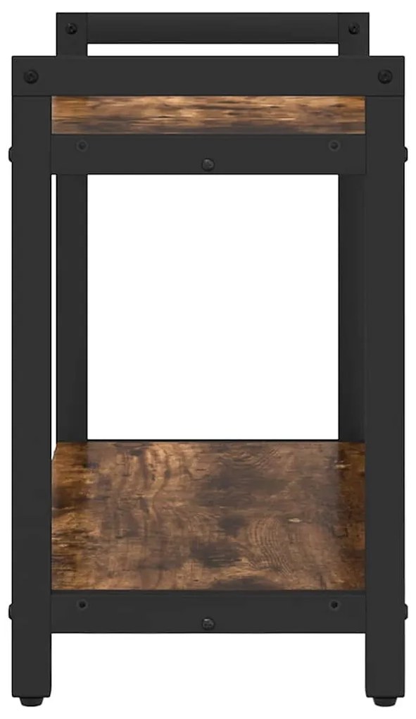 Könyvszekrény Füstölt tölgy 60 x 30 x 48.5 cm Faanyag